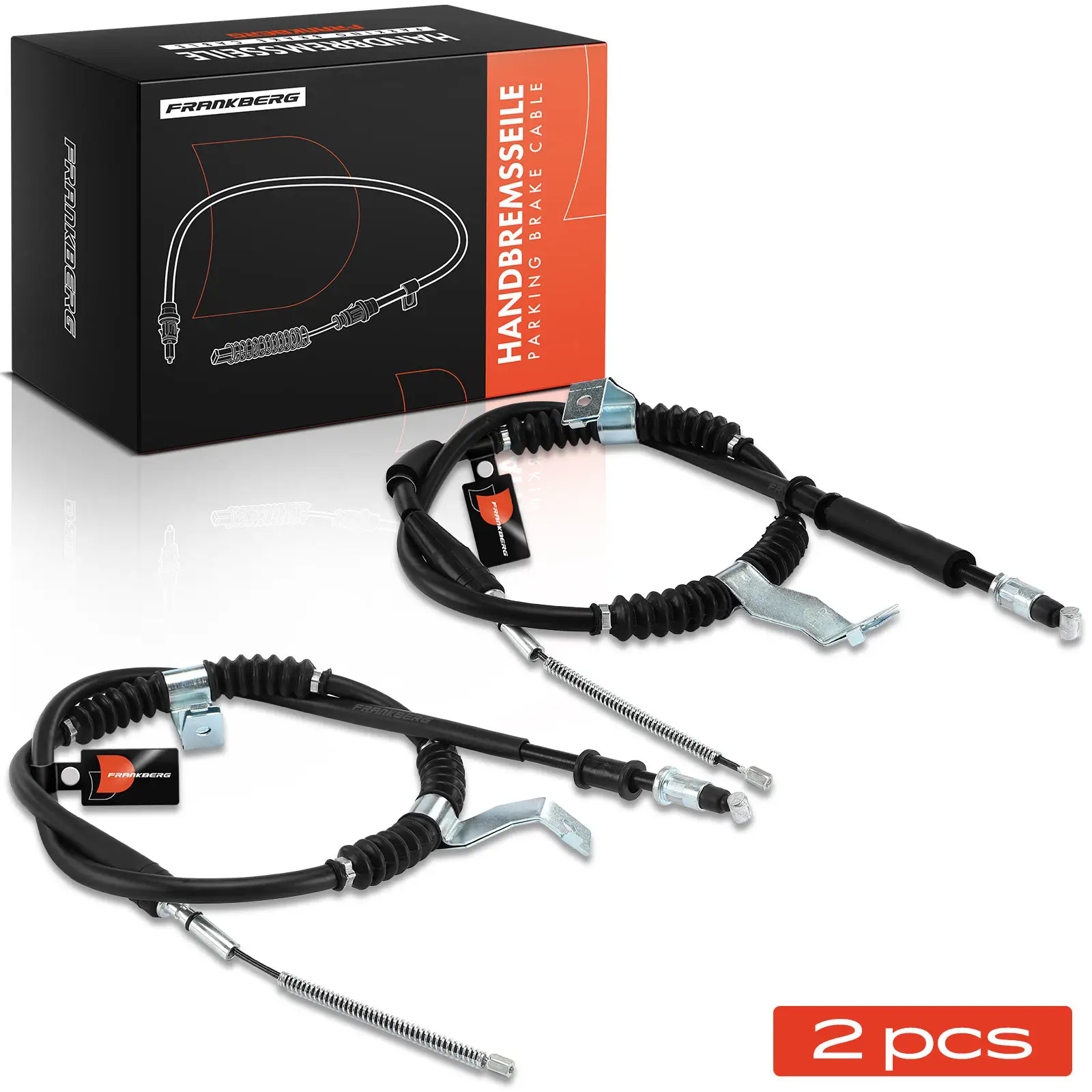 Seilzug, Feststellbremse Hinterachse beidseitig Frankberg 5481FB0041464