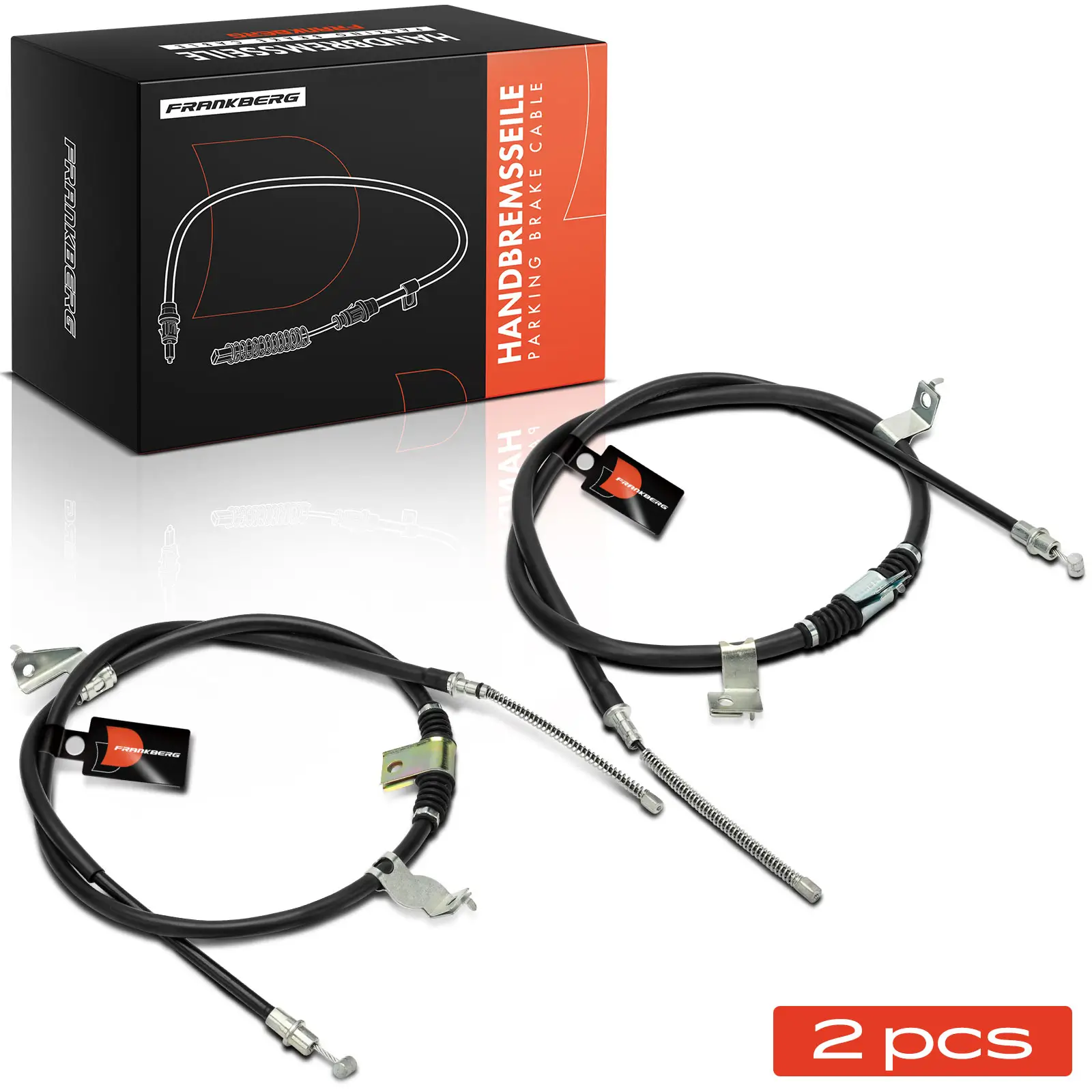 Seilzug, Feststellbremse Hinterachse beidseitig Frankberg 5481FB0041483