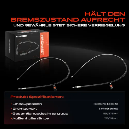 Seilzug, Feststellbremse Hinterachse beidseitig Frankberg 5481FB0041641 Bild Seilzug, Feststellbremse Hinterachse beidseitig Frankberg 5481FB0041641