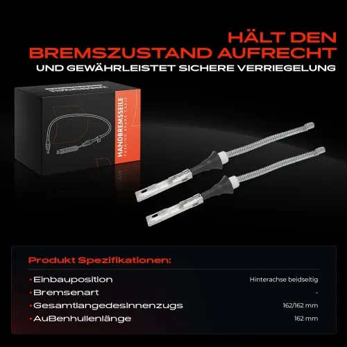 Seilzug, Feststellbremse Hinterachse beidseitig Frankberg 5481FB0041659 Bild Seilzug, Feststellbremse Hinterachse beidseitig Frankberg 5481FB0041659