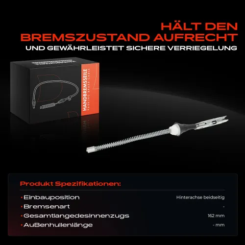 Seilzug, Feststellbremse Hinterachse beidseitig Frankberg 5481FB0041660 Bild Seilzug, Feststellbremse Hinterachse beidseitig Frankberg 5481FB0041660