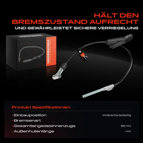 Seilzug, Feststellbremse Vorderachse beidseitig Frankberg 5481FB0041733 Bild Seilzug, Feststellbremse Vorderachse beidseitig Frankberg 5481FB0041733