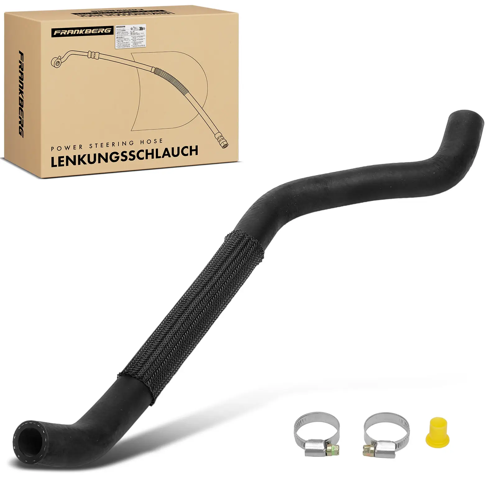 Hydraulikschlauch, Lenkung von Hydraulikpumpe nach Lenkgetriebe Frankberg 5481FB0041771