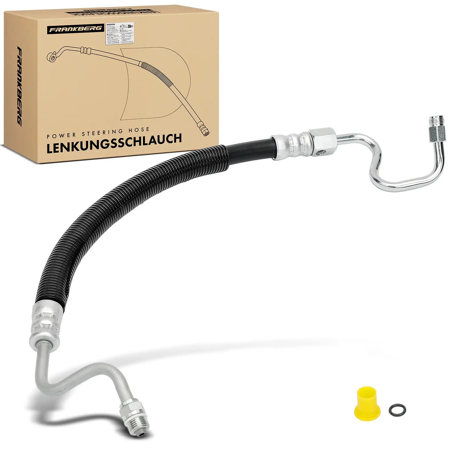 Hydraulikschlauch, Lenkung von Hydraulikpumpe nach Lenkgetriebe Frankberg 5481FB0041780