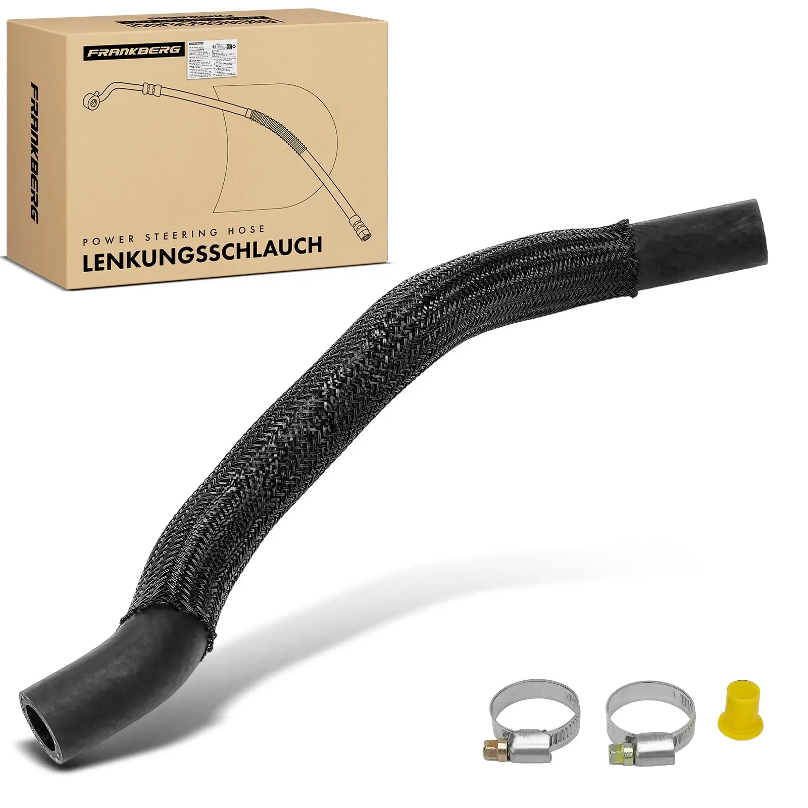 Hydraulikschlauch, Lenkung von Hydraulikpumpe nach Lenkgetriebe Frankberg 5481FB0041781