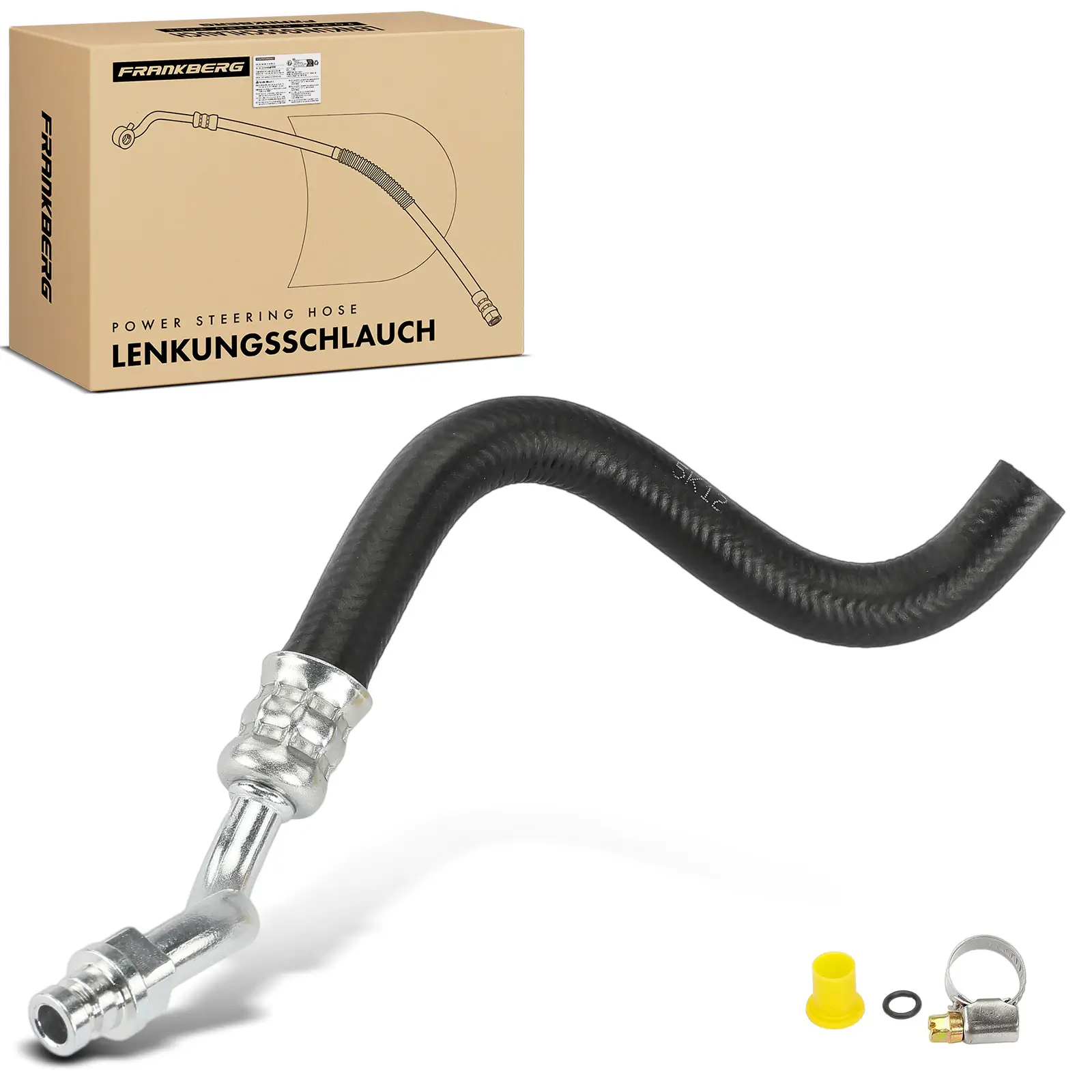 Hydraulikschlauch, Lenkung von Hydraulikpumpe nach Lenkgetriebe Frankberg 5481FB0041786