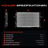 Kühler, Motorkühlung Frankberg 5481FB0042420 Bild Kühler, Motorkühlung Frankberg 5481FB0042420