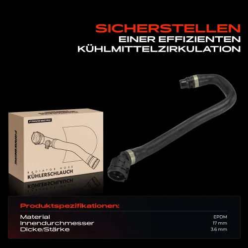 Kühlerschlauch Frankberg 5481FB0042650 Bild Kühlerschlauch Frankberg 5481FB0042650