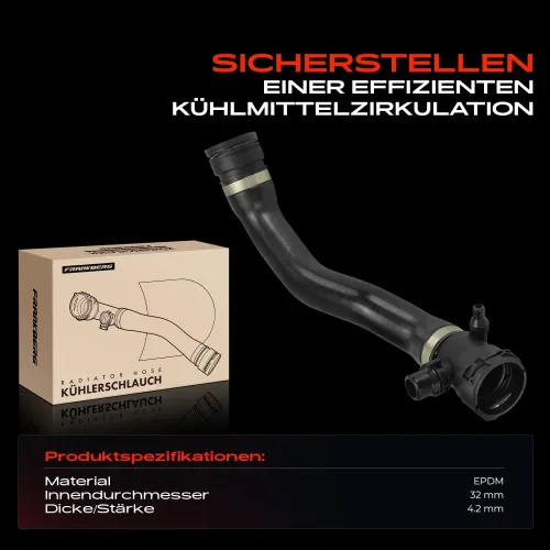 Kühlerschlauch Frankberg 5481FB0042674 Bild Kühlerschlauch Frankberg 5481FB0042674
