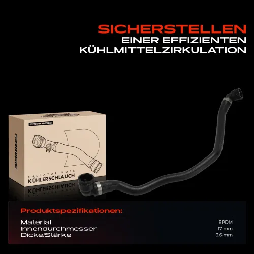 Kühlerschlauch Frankberg 5481FB0042689 Bild Kühlerschlauch Frankberg 5481FB0042689