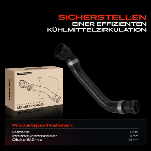 Kühlerschlauch Frankberg 5481FB0042694 Bild Kühlerschlauch Frankberg 5481FB0042694