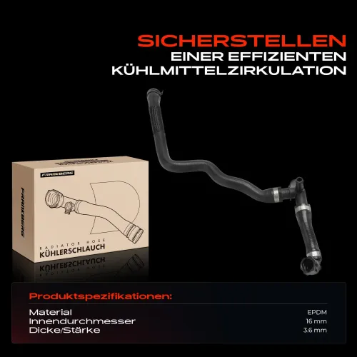 Kühlerschlauch Frankberg 5481FB0042699 Bild Kühlerschlauch Frankberg 5481FB0042699