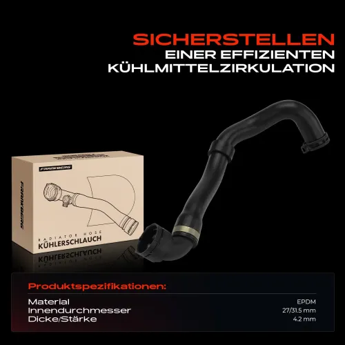 Kühlerschlauch Frankberg 5481FB0042725 Bild Kühlerschlauch Frankberg 5481FB0042725