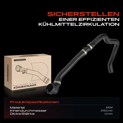 Kühlerschlauch Frankberg 5481FB0042733 Bild Kühlerschlauch Frankberg 5481FB0042733