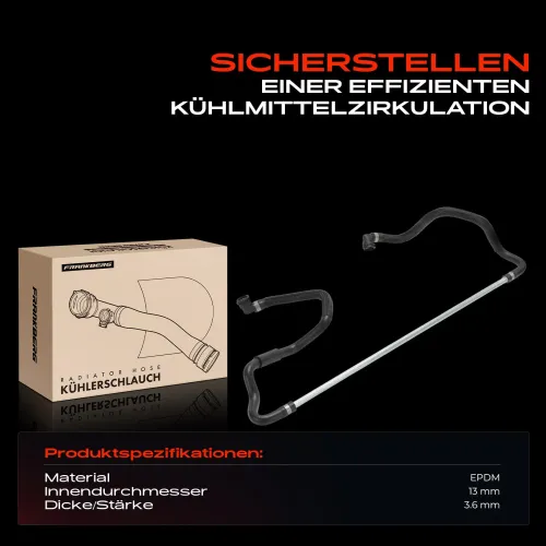 Kühlerschlauch Frankberg 5481FB0042735 Bild Kühlerschlauch Frankberg 5481FB0042735