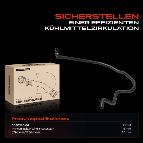 Kühlerschlauch Frankberg 5481FB0042740 Bild Kühlerschlauch Frankberg 5481FB0042740