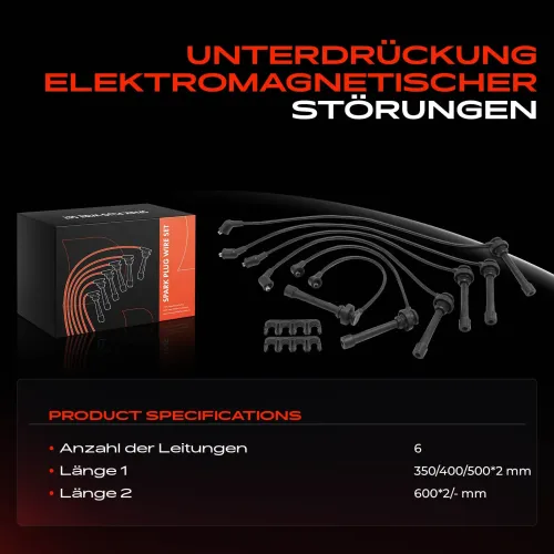 Zündleitungssatz Frankberg 5481FB0042826 Bild Zündleitungssatz Frankberg 5481FB0042826