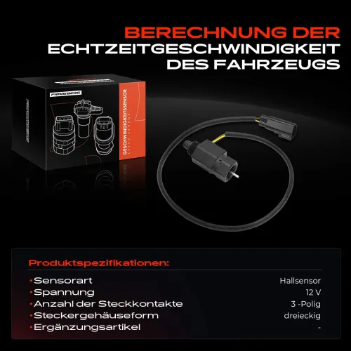 Sensor, Geschwindigkeit 12 V Frankberg 5481FB0042832 Bild Sensor, Geschwindigkeit 12 V Frankberg 5481FB0042832