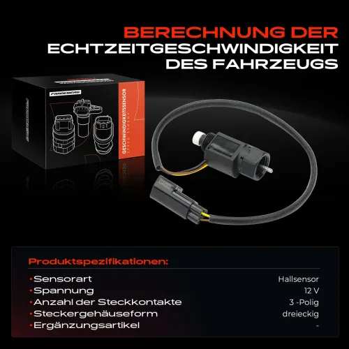 Sensor, Geschwindigkeit 12 V Frankberg 5481FB0042852 Bild Sensor, Geschwindigkeit 12 V Frankberg 5481FB0042852