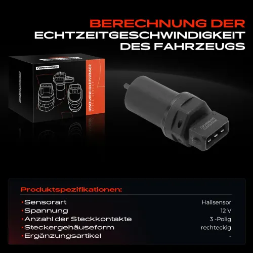Sensor, Geschwindigkeit 12 V Frankberg 5481FB0042854 Bild Sensor, Geschwindigkeit 12 V Frankberg 5481FB0042854