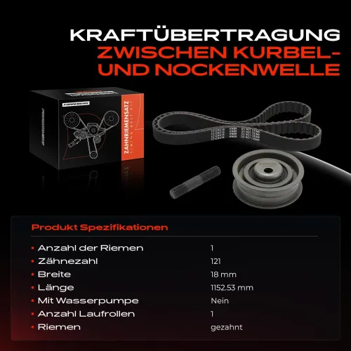 Zahnriemensatz Frankberg 5481FB0043032 Bild Zahnriemensatz Frankberg 5481FB0043032