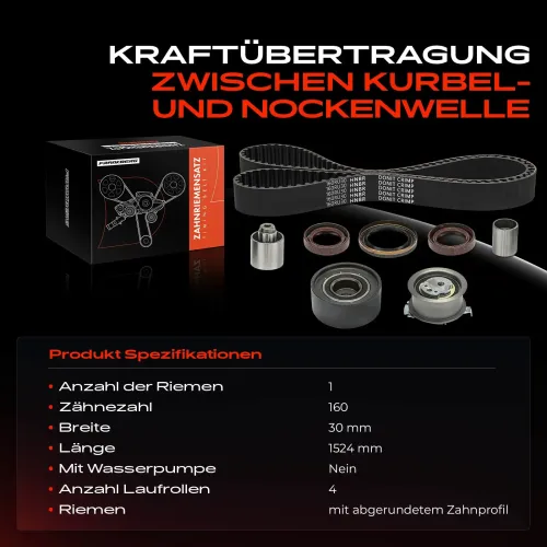 Zahnriemensatz Frankberg 5481FB0043051 Bild Zahnriemensatz Frankberg 5481FB0043051