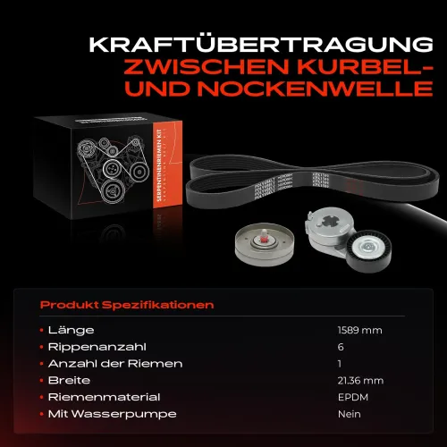 Zahnriemensatz Frankberg 5481FB0043066 Bild Zahnriemensatz Frankberg 5481FB0043066