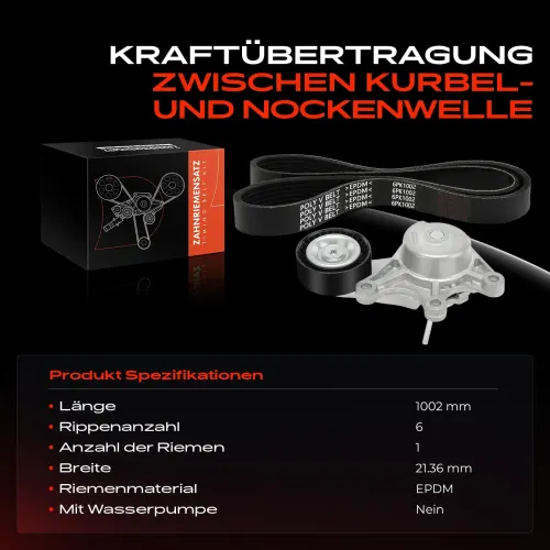 Zahnriemensatz Frankberg 5481FB0043067 Bild Zahnriemensatz Frankberg 5481FB0043067