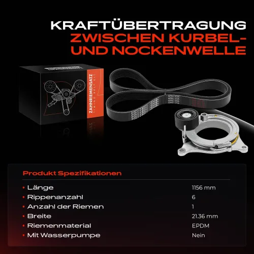 Zahnriemensatz Frankberg 5481FB0043069 Bild Zahnriemensatz Frankberg 5481FB0043069