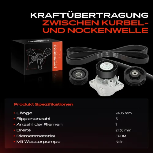 Zahnriemensatz Frankberg 5481FB0043075 Bild Zahnriemensatz Frankberg 5481FB0043075