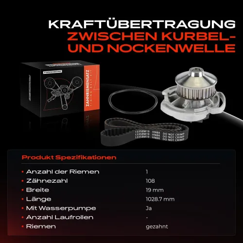 Zahnriemensatz Frankberg 5481FB0043098 Bild Zahnriemensatz Frankberg 5481FB0043098