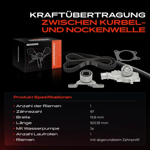 Zahnriemensatz Frankberg 5481FB0043111 Bild Zahnriemensatz Frankberg 5481FB0043111