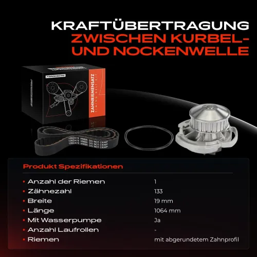 Zahnriemensatz Frankberg 5481FB0043121 Bild Zahnriemensatz Frankberg 5481FB0043121