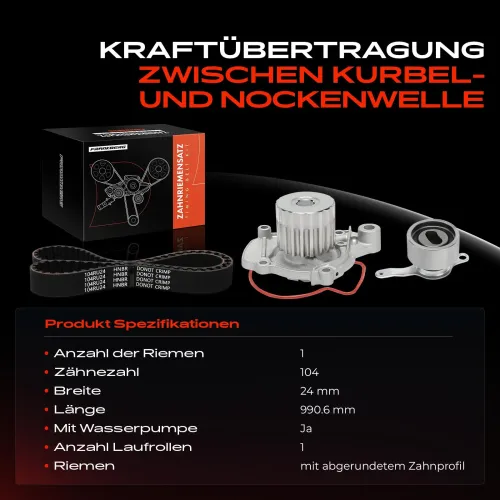 Zahnriemensatz Frankberg 5481FB0043123 Bild Zahnriemensatz Frankberg 5481FB0043123