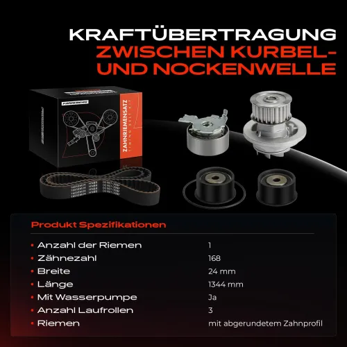 Zahnriemensatz Frankberg 5481FB0043147 Bild Zahnriemensatz Frankberg 5481FB0043147