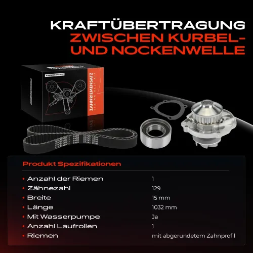 Zahnriemensatz Frankberg 5481FB0043149 Bild Zahnriemensatz Frankberg 5481FB0043149