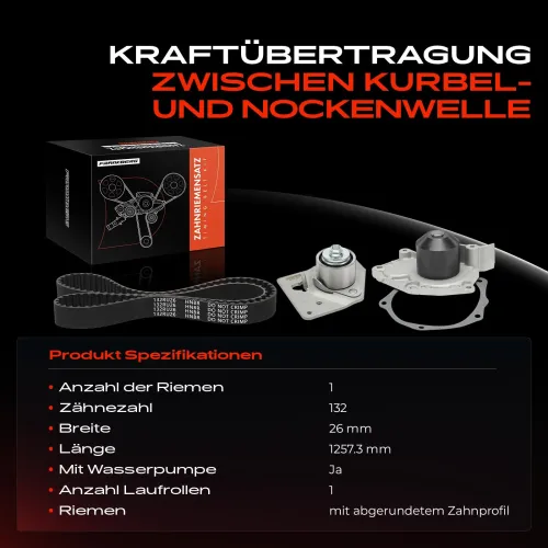 Zahnriemensatz Frankberg 5481FB0043150 Bild Zahnriemensatz Frankberg 5481FB0043150