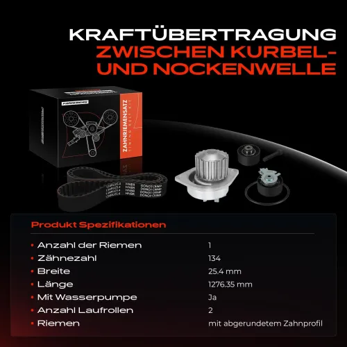 Zahnriemensatz Frankberg 5481FB0043161 Bild Zahnriemensatz Frankberg 5481FB0043161