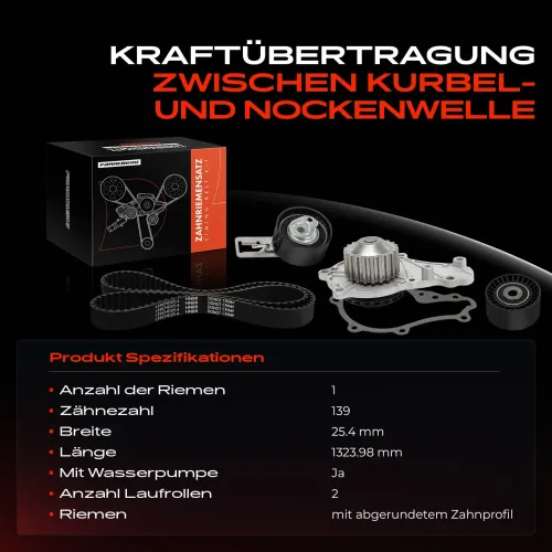Zahnriemensatz Frankberg 5481FB0043178 Bild Zahnriemensatz Frankberg 5481FB0043178