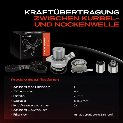 Zahnriemensatz Frankberg 5481FB0043184 Bild Zahnriemensatz Frankberg 5481FB0043184