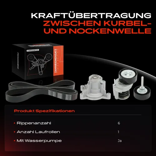 Zahnriemensatz Frankberg 5481FB0043194 Bild Zahnriemensatz Frankberg 5481FB0043194