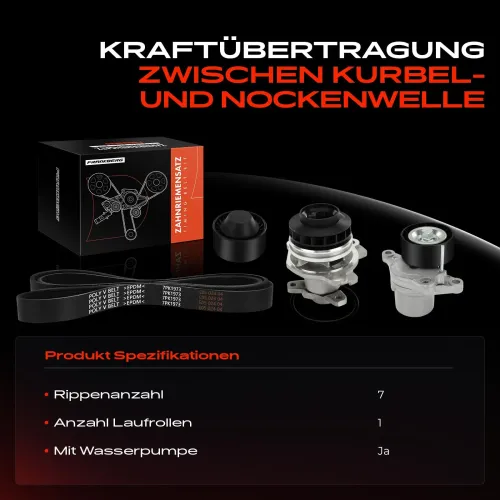 Zahnriemensatz Frankberg 5481FB0043199 Bild Zahnriemensatz Frankberg 5481FB0043199