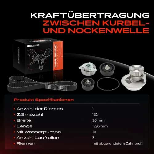 Zahnriemensatz Frankberg 5481FB0043222 Bild Zahnriemensatz Frankberg 5481FB0043222