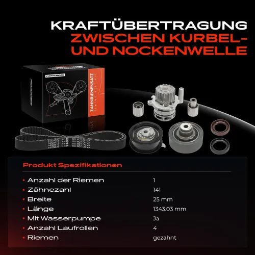 Zahnriemensatz Frankberg 5481FB0043264 Bild Zahnriemensatz Frankberg 5481FB0043264