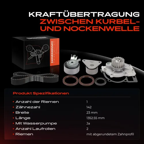 Zahnriemensatz Frankberg 5481FB0043265 Bild Zahnriemensatz Frankberg 5481FB0043265