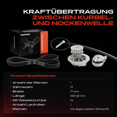 Zahnriemensatz Frankberg 5481FB0043272 Bild Zahnriemensatz Frankberg 5481FB0043272