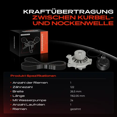 Zahnriemensatz Frankberg 5481FB0043273 Bild Zahnriemensatz Frankberg 5481FB0043273