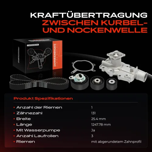 Zahnriemensatz Frankberg 5481FB0043274 Bild Zahnriemensatz Frankberg 5481FB0043274