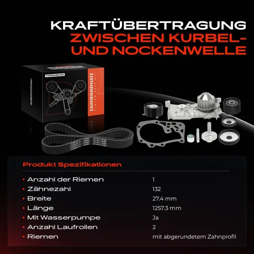 Zahnriemensatz Frankberg 5481FB0043284 Bild Zahnriemensatz Frankberg 5481FB0043284