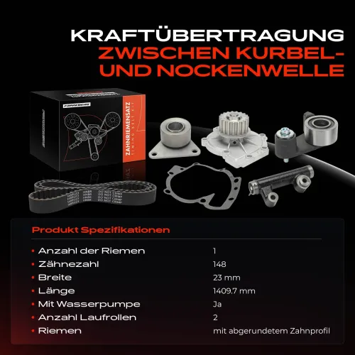 Zahnriemensatz Frankberg 5481FB0043293 Bild Zahnriemensatz Frankberg 5481FB0043293